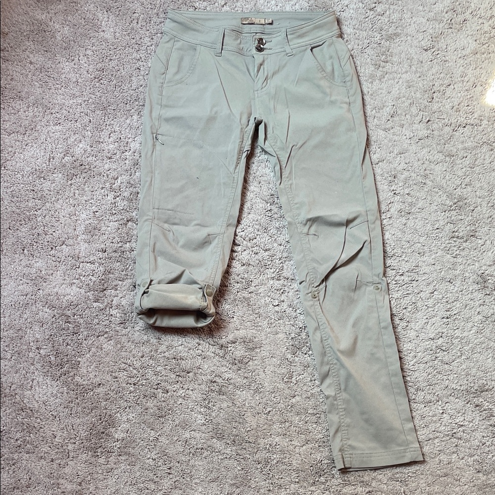Size  2 Prana Halle straight leg convertible pant